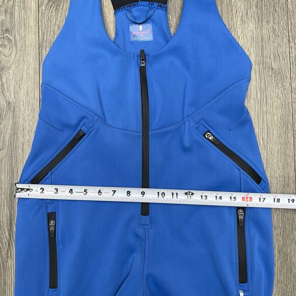 Free People Snow Bib Size Large Womens Blue Movement Powder Vixen Softshell - Picture 11 of 16